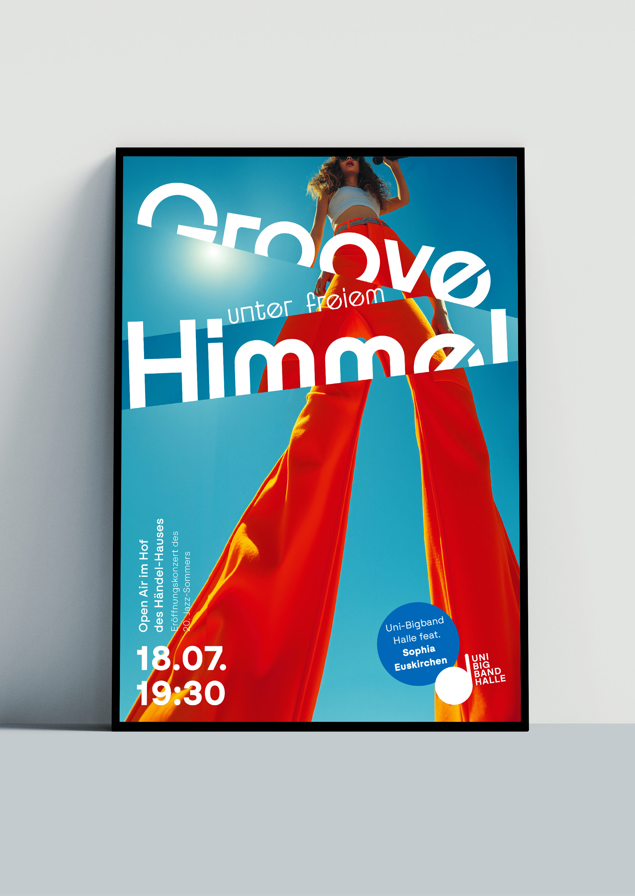 Plakat Uni-Bigband Halle